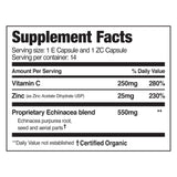 EZC Pak Echinacea capsules in packaging