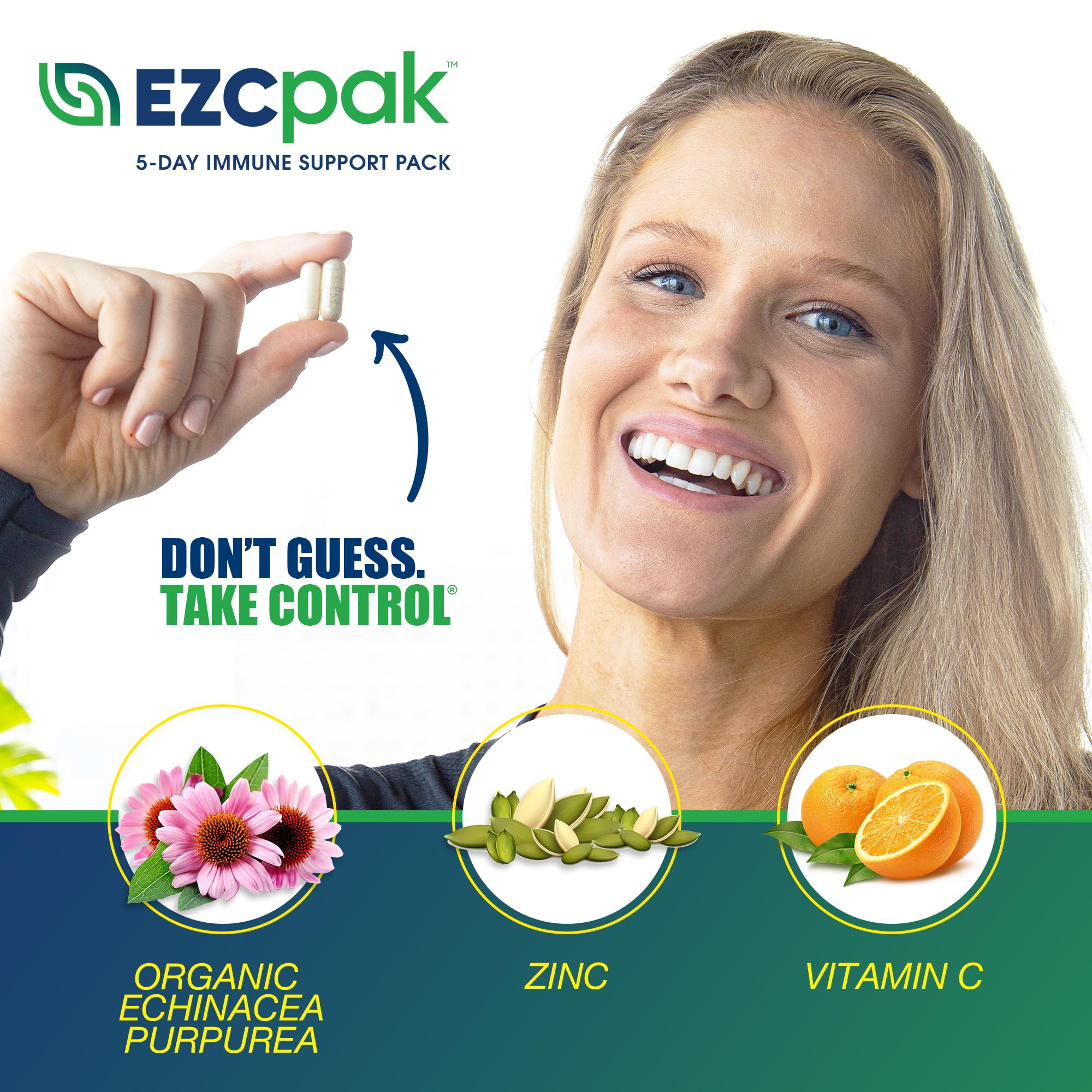EZC Pak Echinacea supplement ingredients list