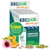 EZC Pak On The Go daily wellness support supplement front view