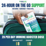 EZC Pak On The Go supplement in a travel bag