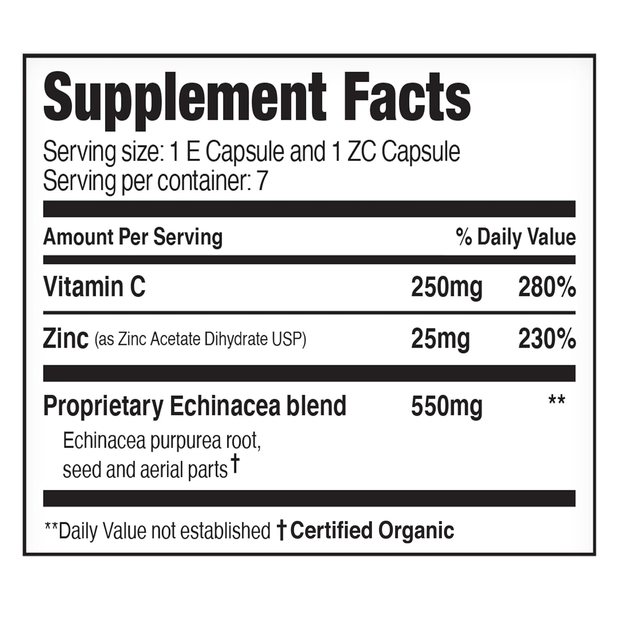 EZC Pak On The Go supplement packaging side view