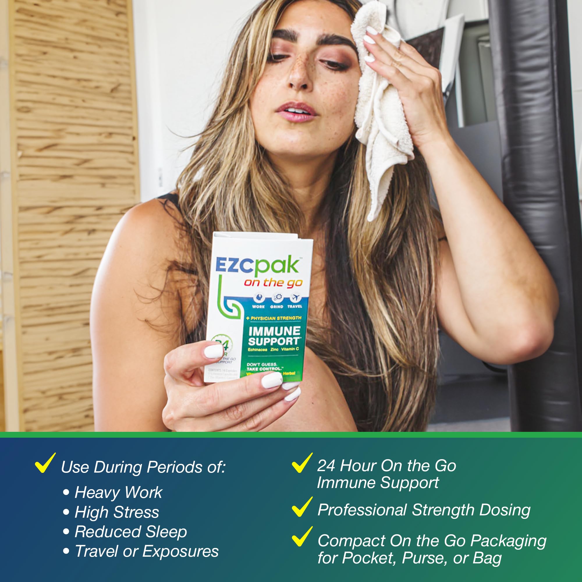 EZC Pak On The Go supplement with daily planner