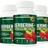 EzyAbsorb Berberine Capsules 500mg with measuring spoon
