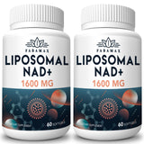 Fabamax Liposomal NAD+ Supplement 1600mg softgel bottle front view