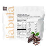 Fabula Collagen Coffee Creamer 240g packaging details