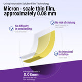 FAFA Melatonin 3mg GABA 7mg sleep strips in wallet