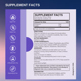 FAFA Melatonin 3mg GABA 7mg sleep strips with travel essentials