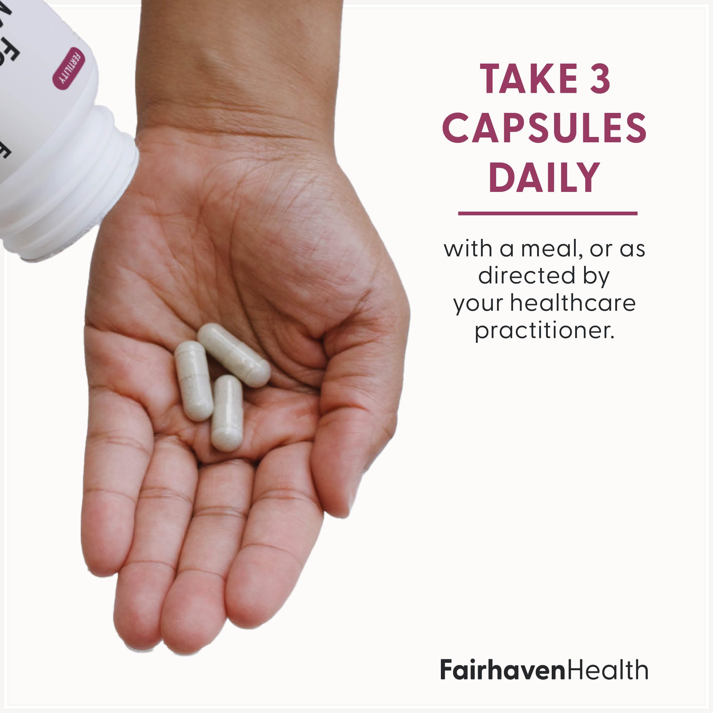 Fairhaven Health FertilAid For Women Multivitamin ingredients list