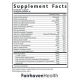 Fairhaven Health FertilAid Multivitamin for Men back view