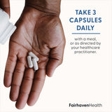 Fairhaven Health FertilAid Multivitamin for Men side view