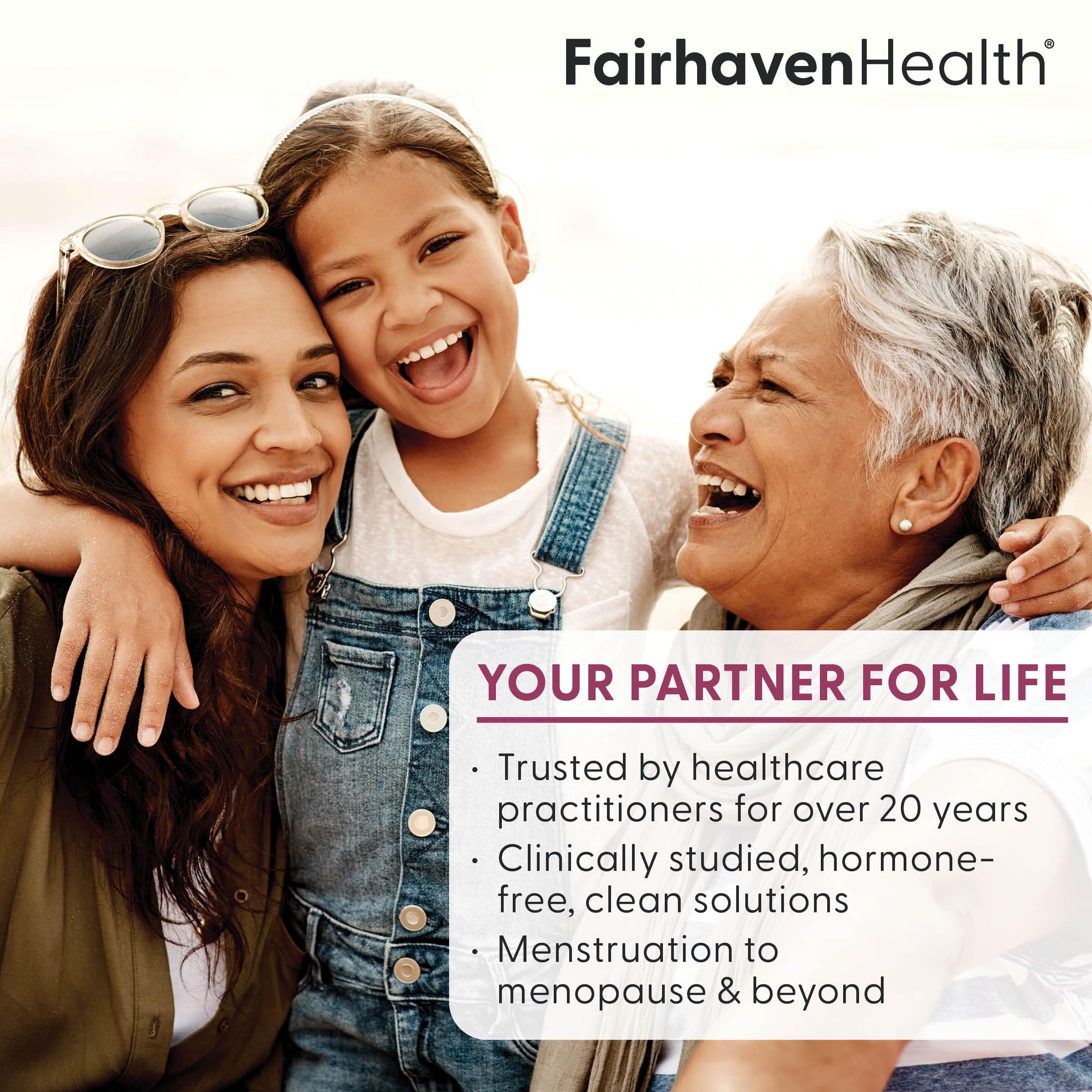 Fairhaven Health FertileCM for Women 90 Capsules packaging