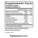 Fairhaven Health FertileCM for Women 90 Capsules with ingredients list