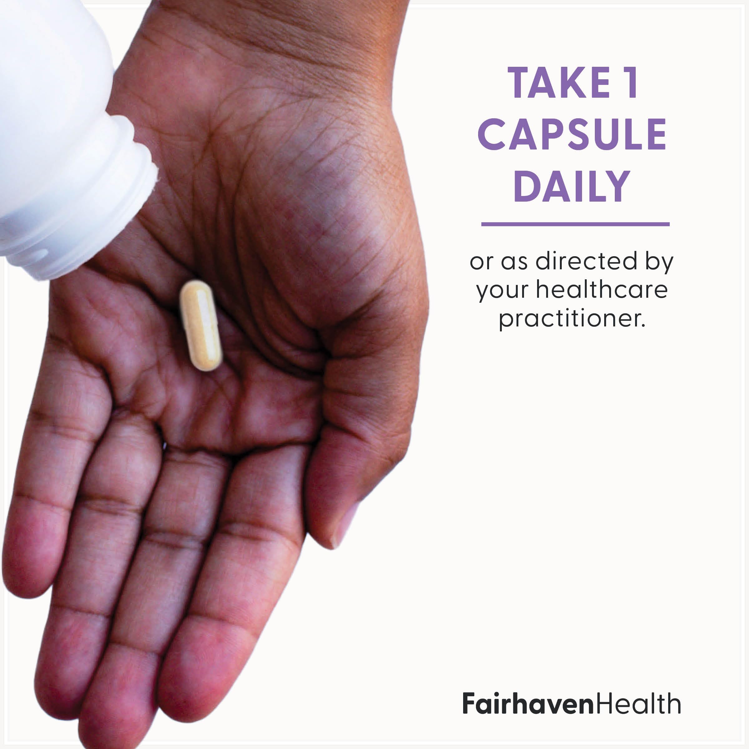 Fairhaven Health Milk Thistle Supplement capsules close-up