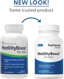 Fairhaven Health MotilityBoost Male Health Supplement label details