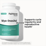 Fairhaven Health Myo-Inositol Fertility Supplement back view