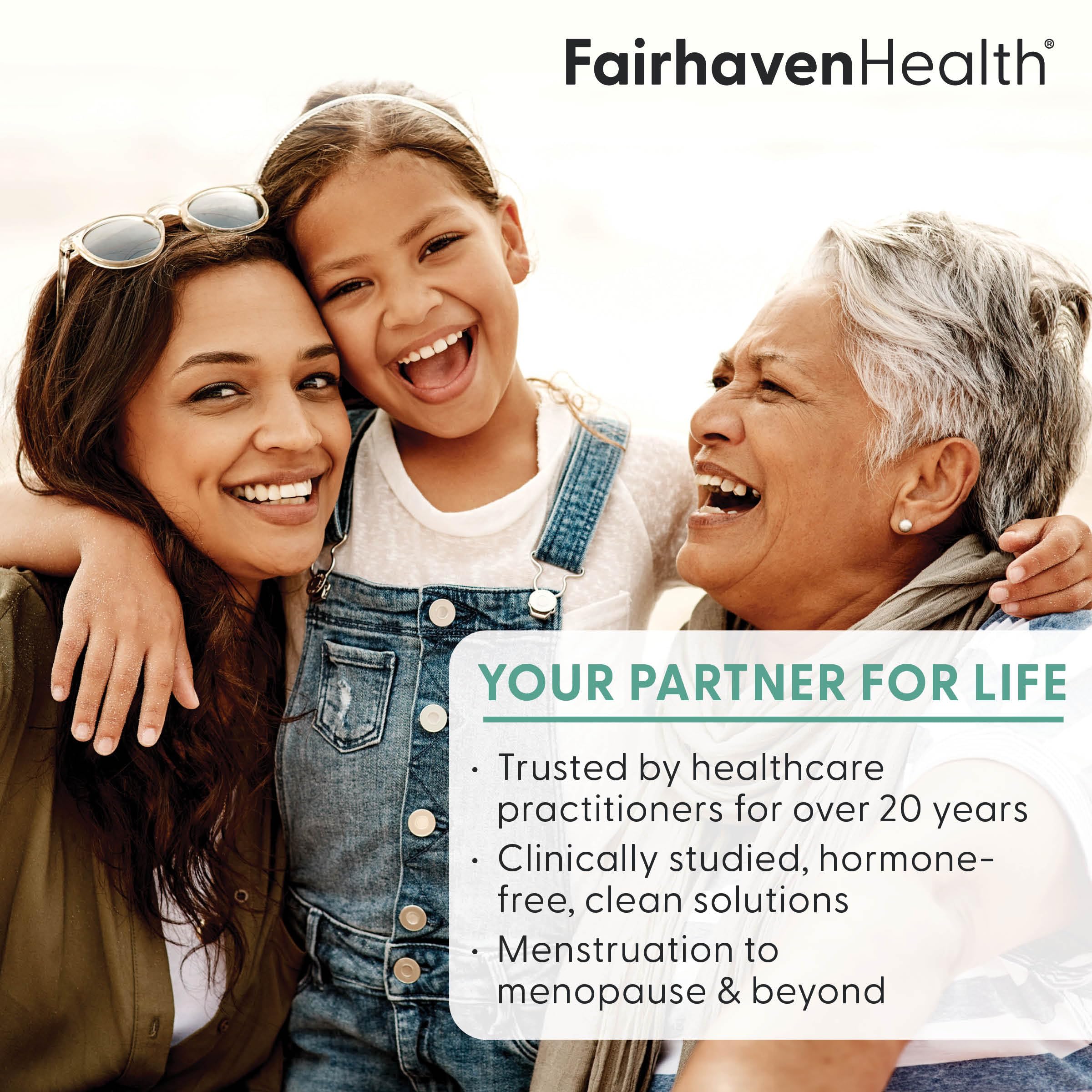Fairhaven Health Myo-Inositol Fertility Supplement on kitchen counter