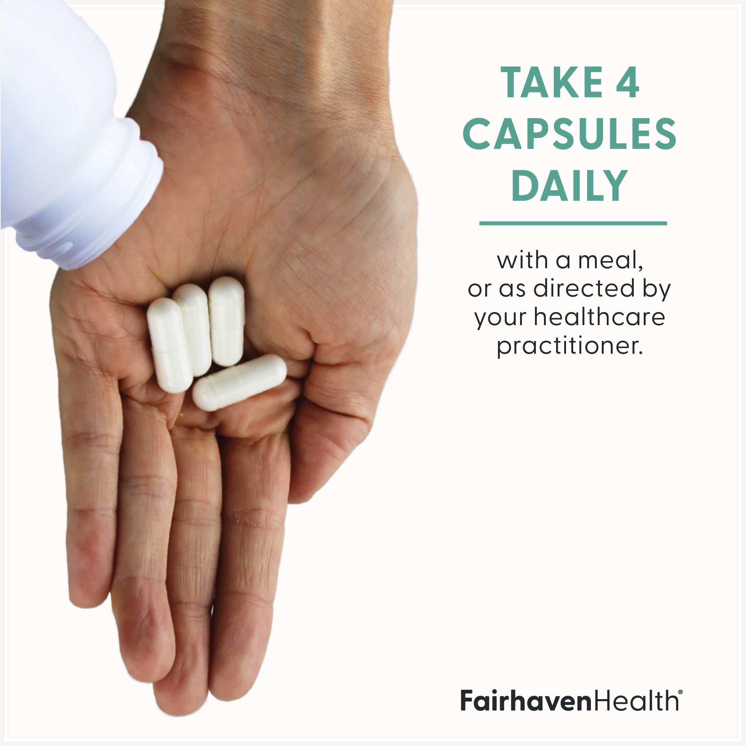 Fairhaven Health Myo-Inositol Fertility Supplement side view