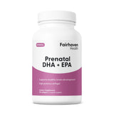 Fairhaven Health Prenatal DHA + EPA Omega-3 softgels front view