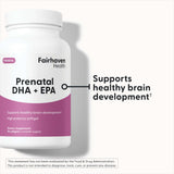 Fairhaven Health Prenatal DHA + EPA Omega-3 softgels packaging