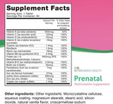 Fairhaven Health Prenatal Vitamins bottle showing label and contents