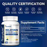 fairynutri Melatonin 9mg 180 Tablets side view