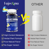 Fajeckma Melatonin Gummies 20mg displayed with natural ingredients