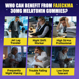 Fajeckma Melatonin Gummies 30mg open packaging with gummies displayed