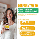 FAMILI+ Vitamin D3 K2 Coconut MCT Oil capsules with coconut