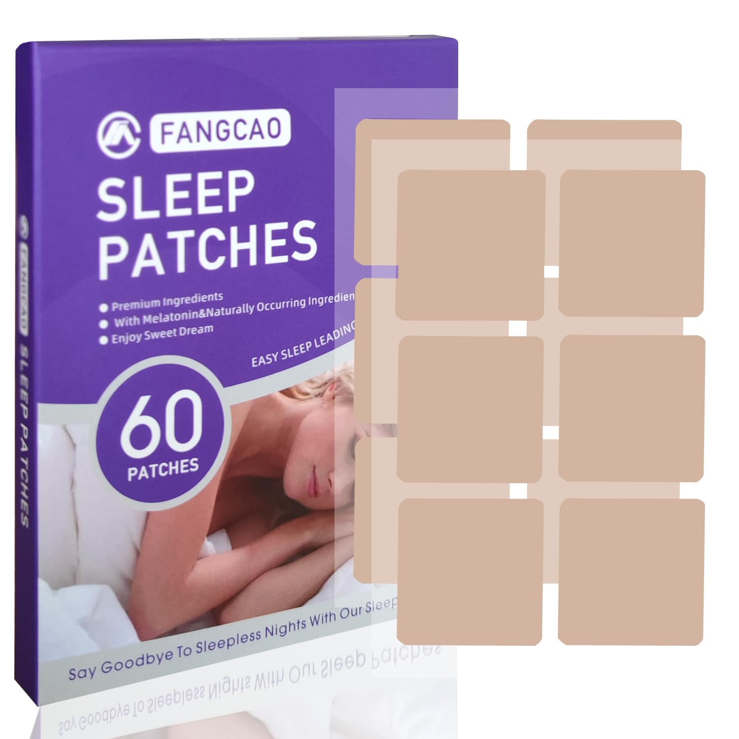 FANGCAO Sleep Patches 60 count front view