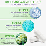 FANGCUN Resveratrol 900mg supplement bottle side view