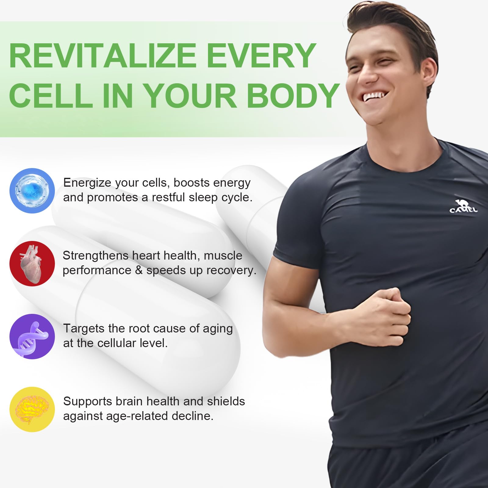 FANGCUN Resveratrol 900mg supplement capsules close-up
