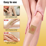 fangtaiabc Varicose Veins Patch side view showing packaging dimensions