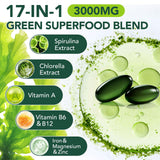 FANSHI Chlorophyll Capsules with a glass of water