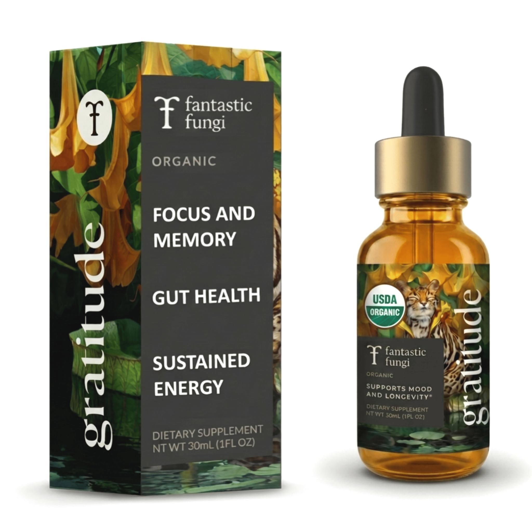 Fantastic Fungi 8-in-1 Mushroom Extract Complex front view