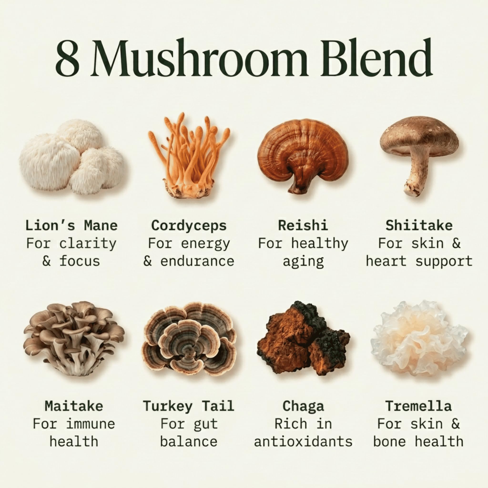 Fantastic Fungi 8-in-1 Mushroom Extract Complex in use with coffee