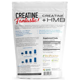 Fantastic Nutrition Creatine + HMB 490g on a fitness mat