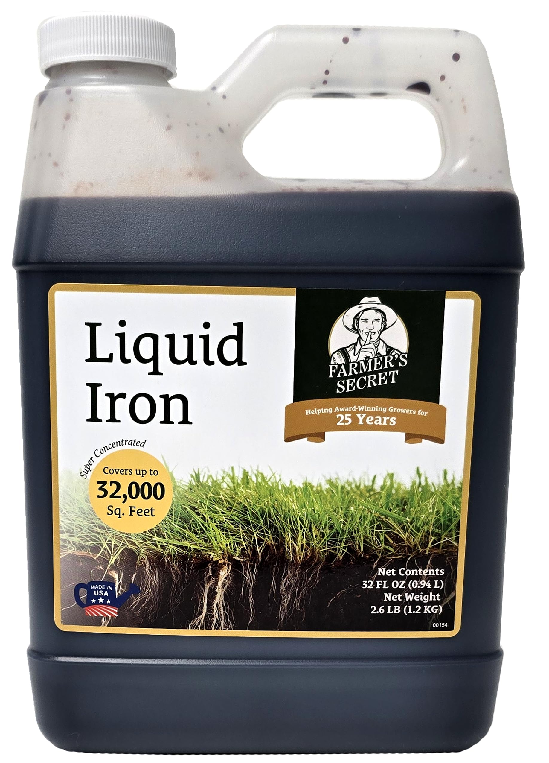 Farmer's Secret Liquid Iron Supplement 1089g front view