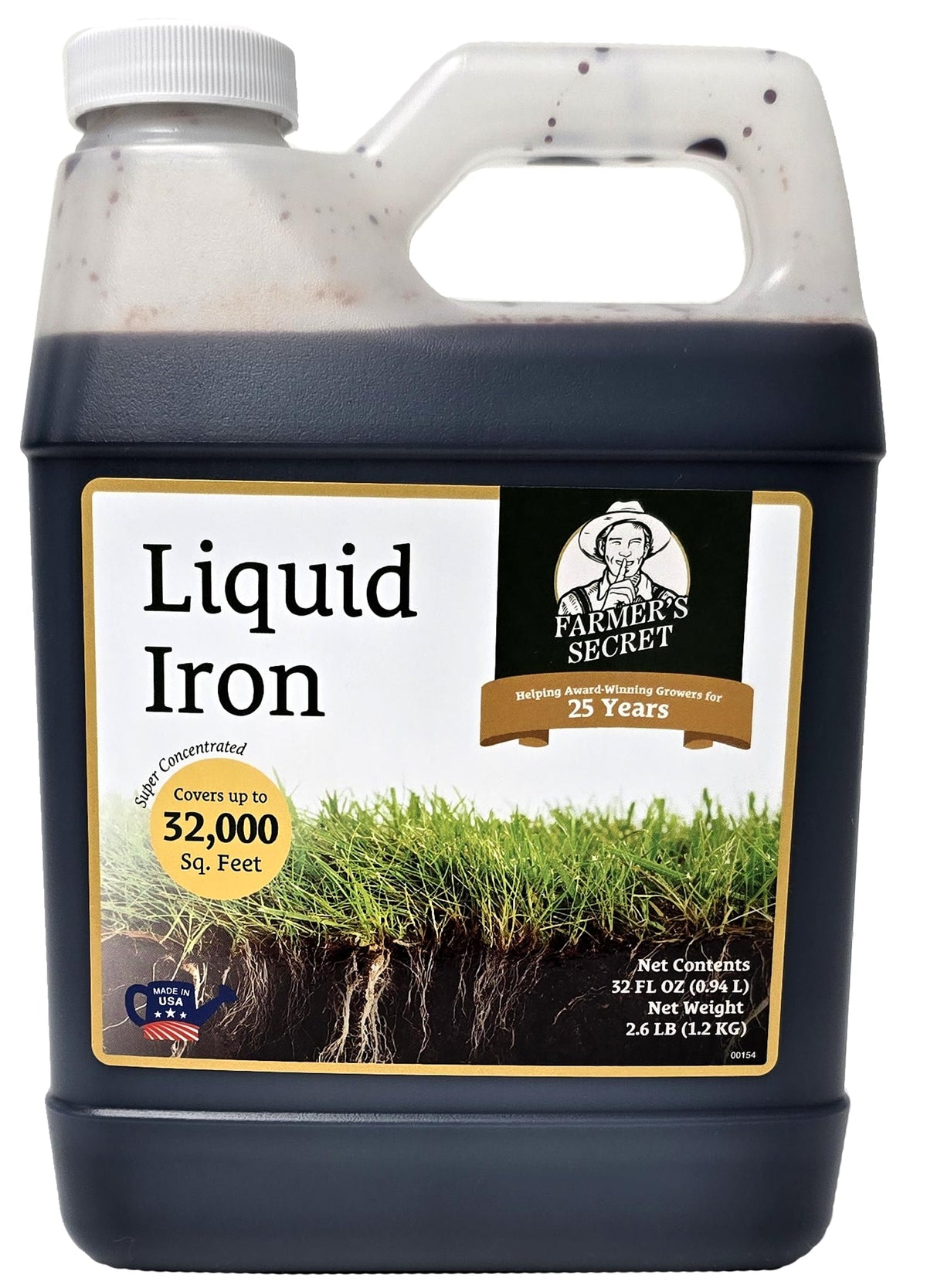 Farmer's Secret Liquid Iron Supplement 1089g front view