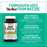 FarmHaven Joint Support Supplement side view showing ingredients
