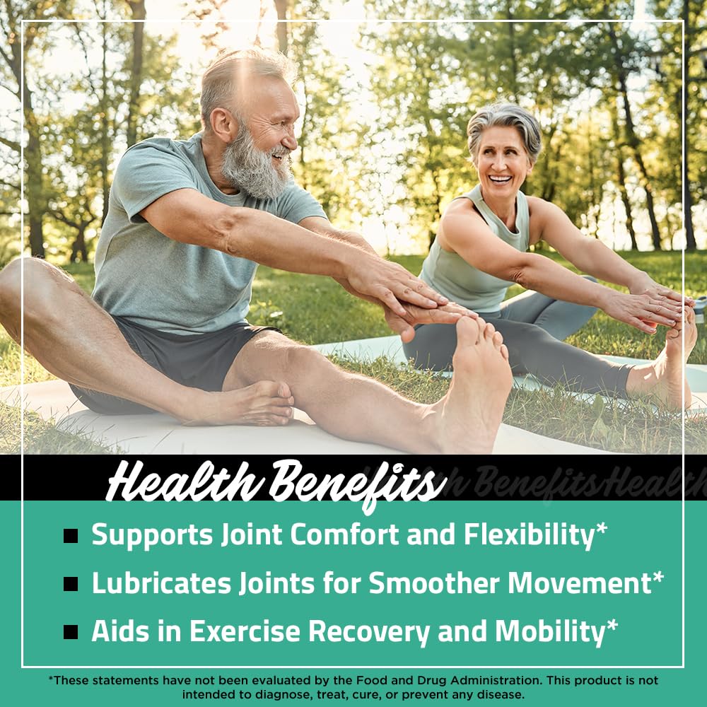 FarmHaven Joint Support Supplement with a measuring spoon for dosage