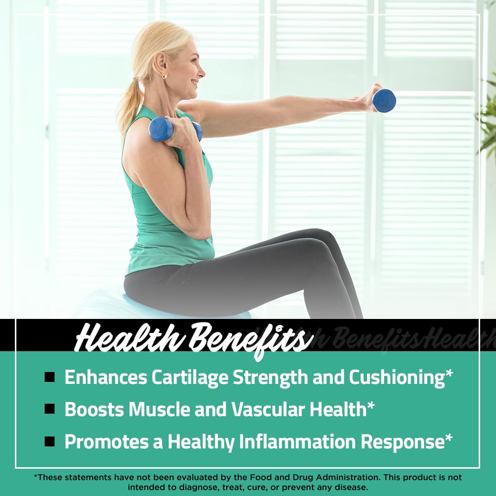 FarmHaven Joint Support Supplement with natural ingredients backdrop