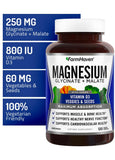 FarmHaven Magnesium Glycinate & Malate 250mg capsule close-up
