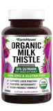 FarmHaven Milk Thistle Capsules 375mg front view