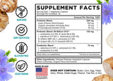 FarmHaven Probiotic Supplement bottle with ingredients list