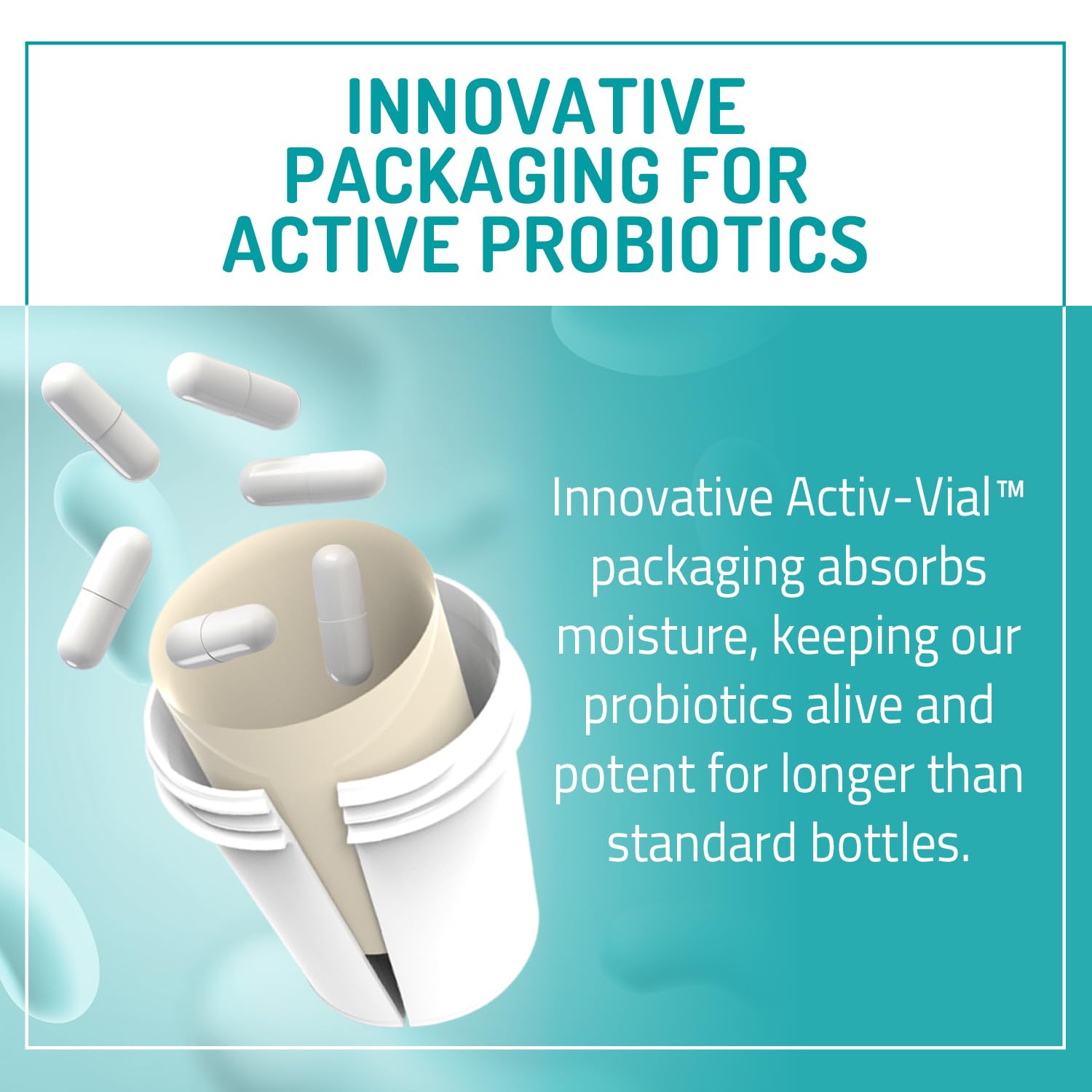 FarmHaven Probiotic Supplement capsules in a bowl