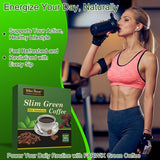 FARWIX Green Coffee Bean Powder mixed in a smoothie