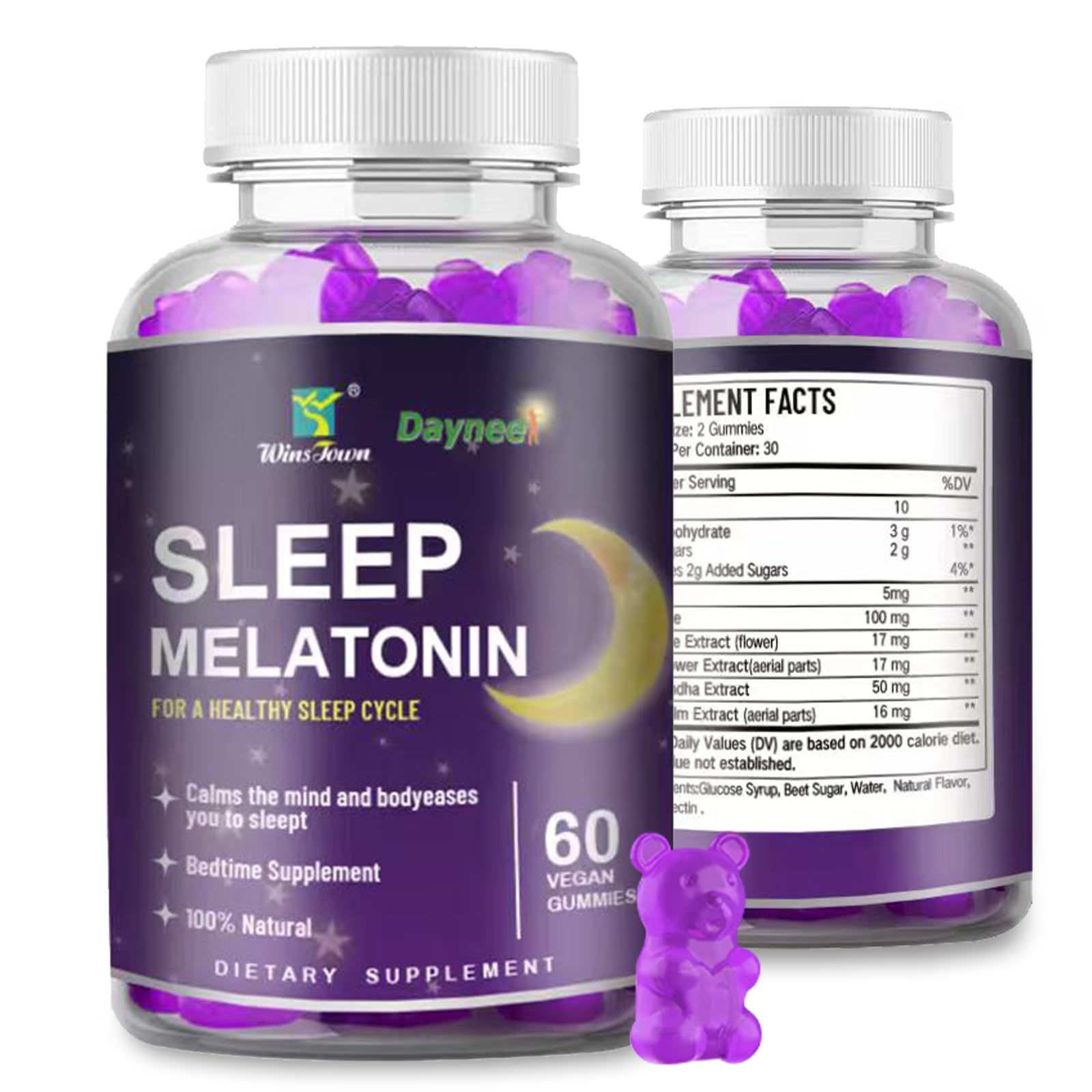 FARWIX Melatonin Gummies 5mg front view packaging