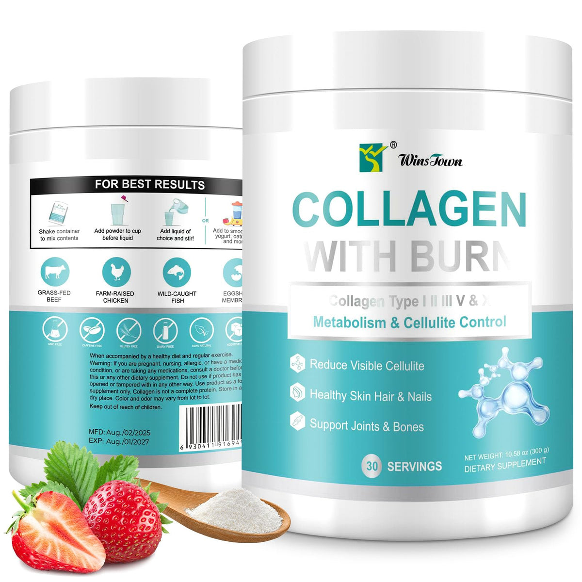 FARWIX Multi-Collagen Supplement 318g front view
