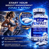 FASTCUT Energy & Focus Diet Pills side view of packaging