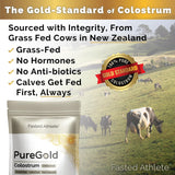 Fasted Athlete Bovine Colostrum Supplement nutritional information